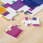 Maßgeschneidertes modernes künstlerisches Abstrakt Puzzle (Seite)