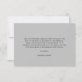 Maßgeschneidertes, modernes Logo-Geschäft mit leic Dankeskarte (Rückseite)