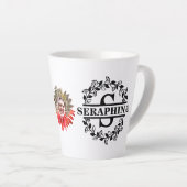 Maßgeschneidertes, modernes Sonnenblumenflor S Mon Milchtasse (Rechte Ecke)