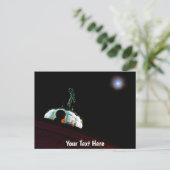 Maßgeschneidertes Mond & Cross, Quito, Ecuador Postkarte (Stehend Vorderseite)