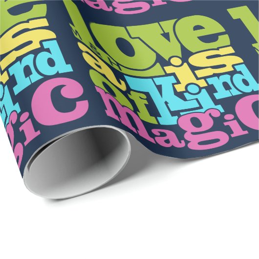 Maßgeschneidertes Mono-Packpapier für die magische Geschenkpapier (Rolleneckpunkt)