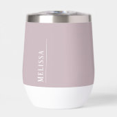 Maßgeschneidertes Monogramm, einfach lila (Vorderseite)