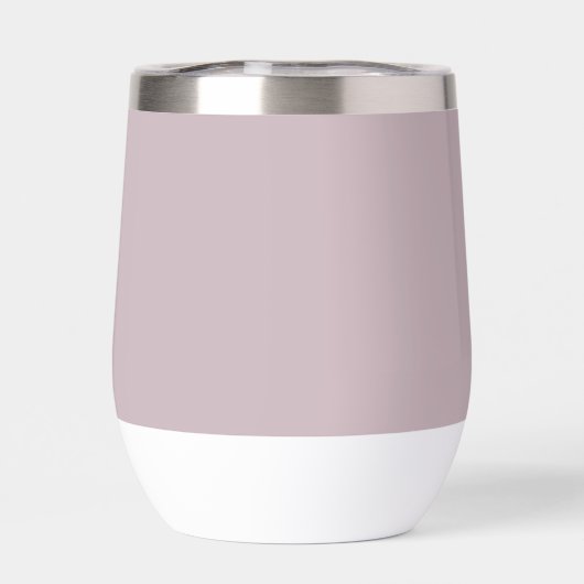 Maßgeschneidertes Monogramm, einfach lila (Rückseite)