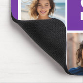 Maßgeschneidertes Monogramm für die Eggplant- und Mousepad (Ecke)