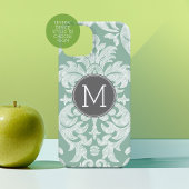 Maßgeschneidertes Monogramm für Mini- und Grau-Dam Case-Mate iPhone Hülle