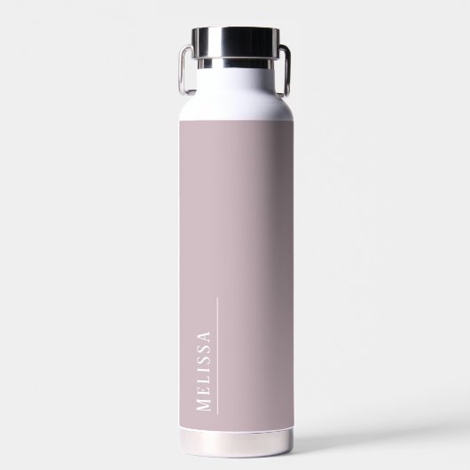 Maßgeschneidertes Monogramm, modern maul Trinkflasche (Vorne)