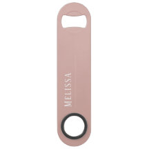 Maßgeschneidertes Monogramm, modernes Rosa