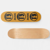 Maßgeschneidertes Monogramm-Skateboard CHESS Skateboard (Horizontal)