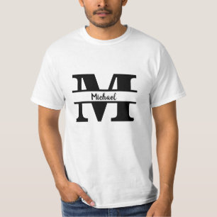 Maßgeschneidertes Monogramm T-Shirt