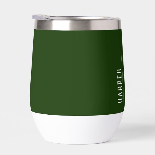 Maßgeschneidertes Monogramm, Waldgrün (Rechts)