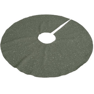 Maßgeschneidertes Moosrock Polyester Weihnachtsbaumdecke