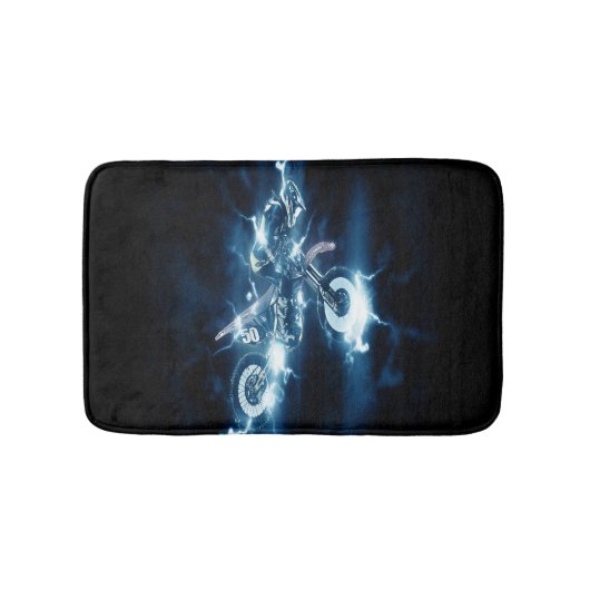 Maßgeschneidertes Motocross Badematte (Vorderseite)