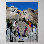 Maßgeschneidertes Mt Rushmore Souvenir Poster (Vorne)