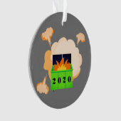 Maßgeschneidertes Mülltonnen 2020 Ornament (Vorderseite)