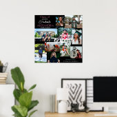 Maßgeschneidertes Multi-Foto Collage 6 V1 Poster (Heimbüro)