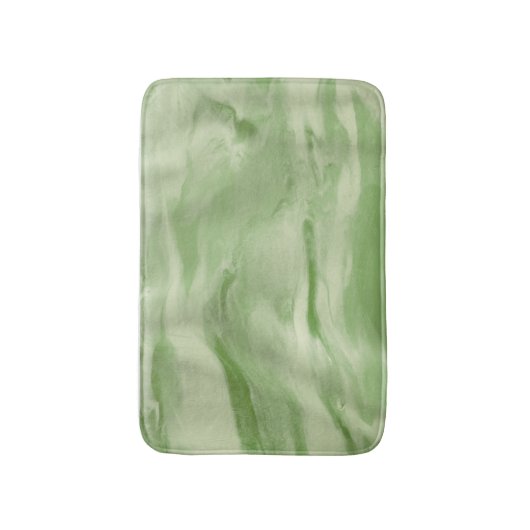 Maßgeschneidertes Muster aus grünem Marmor Badematte (Vorderseite Vertikal)