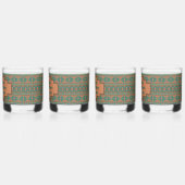 Maßgeschneidertes Muster für Aquamarines Kupfermus Whiskyglas (Links)