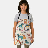 Maßgeschneidertes Muster für Hunde Schürze (Insitu)