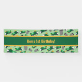 Maßgeschneidertes Muster für Recycelnd Garbage Tru Banner (Horizontal)