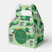 Maßgeschneidertes Muster für Recycelnd Garbage Tru Geschenkschachtel (Rückseite)