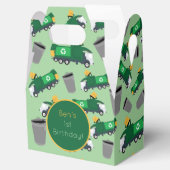 Maßgeschneidertes Muster für Recycelnd Garbage Tru Geschenkschachtel (Geöffnet)