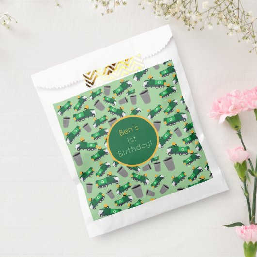 Maßgeschneidertes Muster für Recycelnd Garbage Tru Geschenktütchen (Versiegelt)