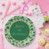 Maßgeschneidertes Muster für Recycelnd Garbage Tru Pappteller (Party)