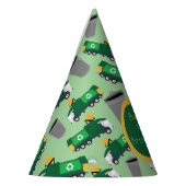 Maßgeschneidertes Muster für Recycelnd Garbage Tru Partyhütchen (Links)