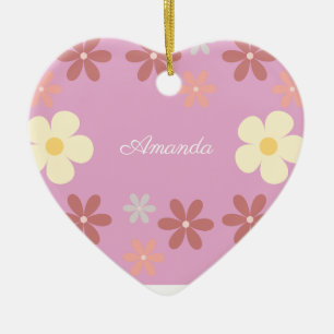 Maßgeschneidertes Muster Keramik Ornament