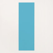 Maßgeschneidertes Muster Türkis und Goldmandala Yogamatte (Rückseite)