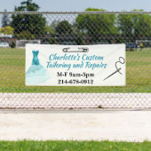 Maßgeschneidertes Nähbanner Banner (Insitu)