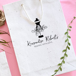 Maßgeschneidertes Nähgeschäft, groß Gummistempel