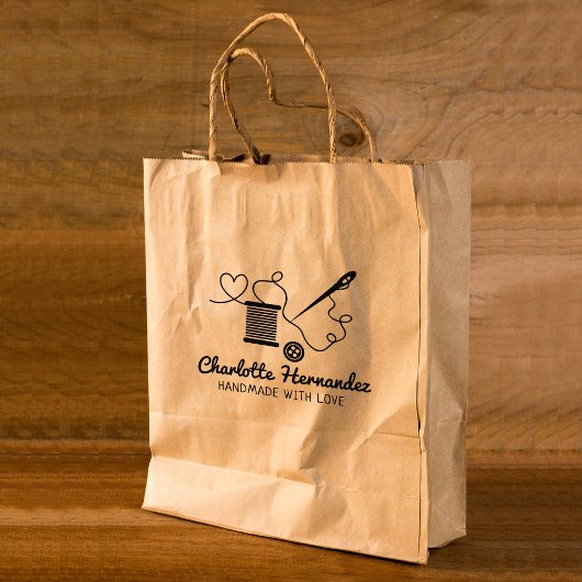 Maßgeschneidertes Nähgeschäft, groß Gummistempel