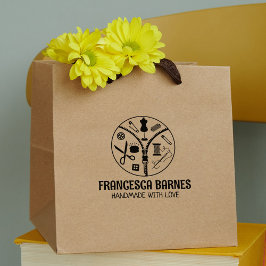 Maßgeschneidertes Nähgeschäft, groß Gummistempel