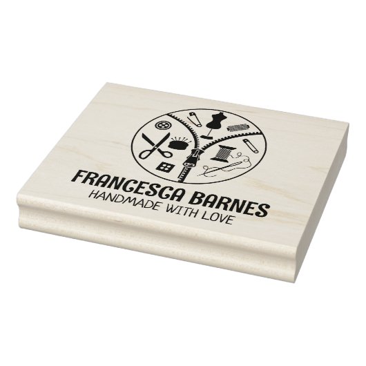 Maßgeschneidertes Nähgeschäft, groß Gummistempel (Stempel)