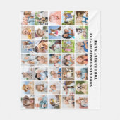 Maßgeschneidertes Niedliches Familiengeschenk 35 F Fleecedecke (Vorderseite)