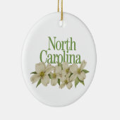 Maßgeschneidertes North Carolina Ornament mit Dogw (Rechts)