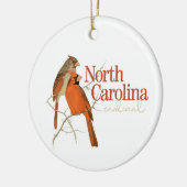 Maßgeschneidertes North Carolina Ornament mit Kard (Links)