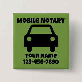 Maßgeschneidertes öffentliches Mobilautosymbol für Button