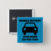 Maßgeschneidertes öffentliches Mobilautosymbol für Button (Vorne & Hinten)