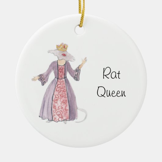 Maßgeschneidertes Ornament für Kate M. (Vorne)