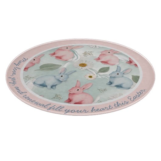 Maßgeschneidertes Osterglas Schneidebrett (Ecke)