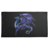 Maßgeschneidertes Paar Kissen, King Size BLUE DRAG Kissenbezug (Vorderseite-Rechts)