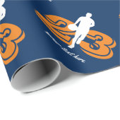 Maßgeschneidertes Packpapier für Basketballspieler (Rolleneckpunkt)