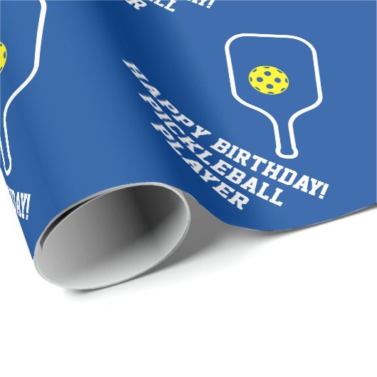 Maßgeschneidertes Packpapier für Pickleball-Tennis (Rolleneckpunkt)