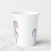 Maßgeschneidertes Pastellpony Pappbecher (Rechts)