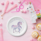 Maßgeschneidertes Pastellpony Pappteller (Party)