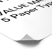 Maßgeschneidertes, Personalisiertes, 12 Zoll x 16  Poster (Ecke)