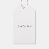 Maßgeschneidertes Piano-Schlüsselmusikinstrument Geschenkanhänger (Rückseite)