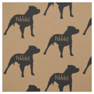 Maßgeschneidertes Pitbull Dog Fabric Stoff